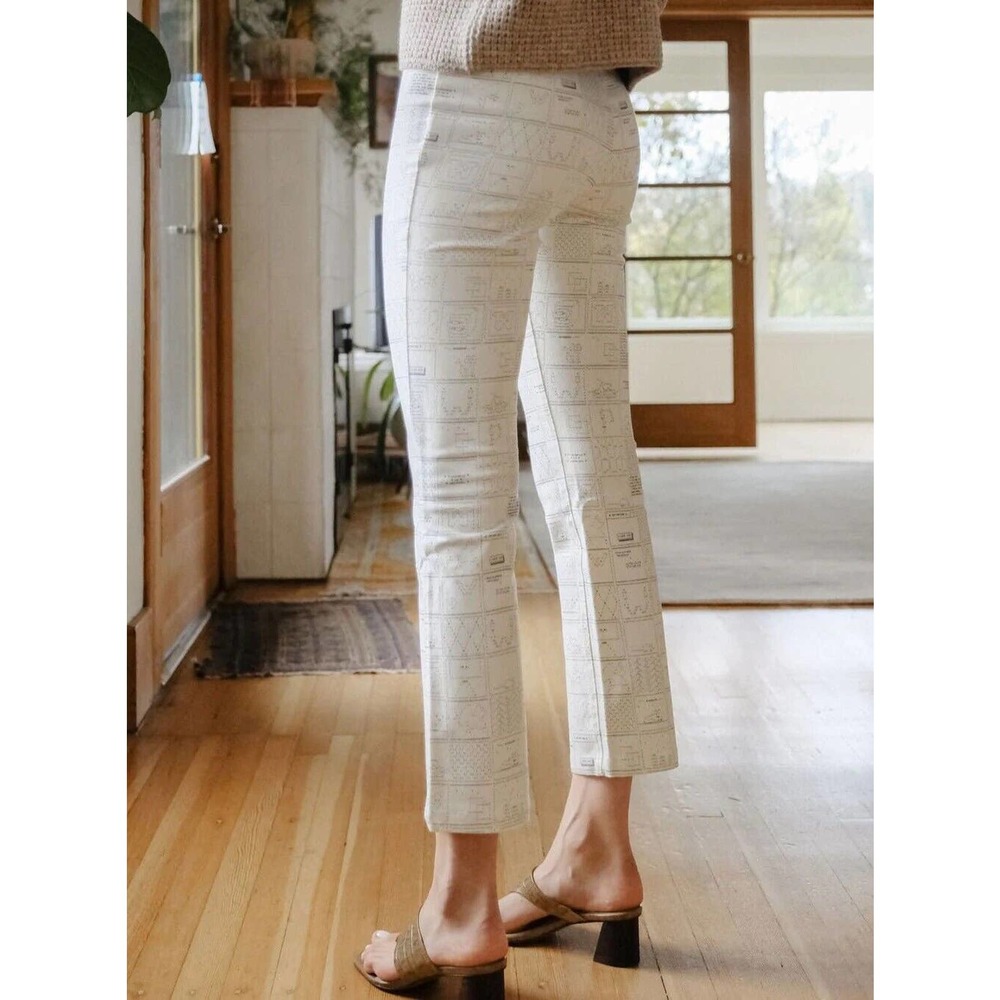 Paloma Wool Ramen Pants in Ecru, Size 38 (28" waist)